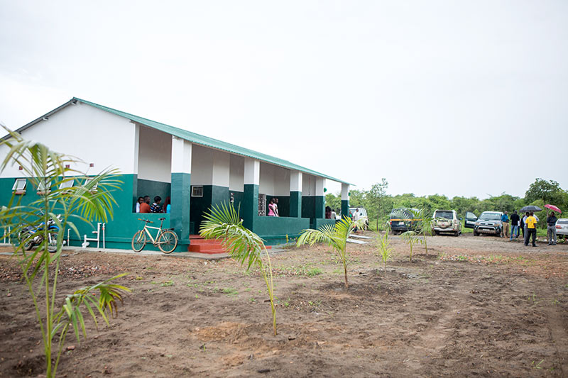 Health Clinic in Namununga Hospital construction in Africa